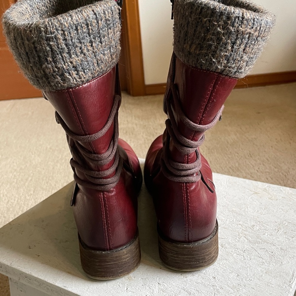 Remonte D8070-35 mid calf boots - Picture 4 of 10